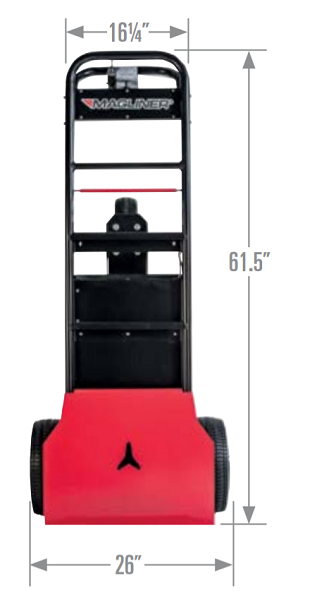 Electric Powered All Terrain Hand Truck For Outdoor Use